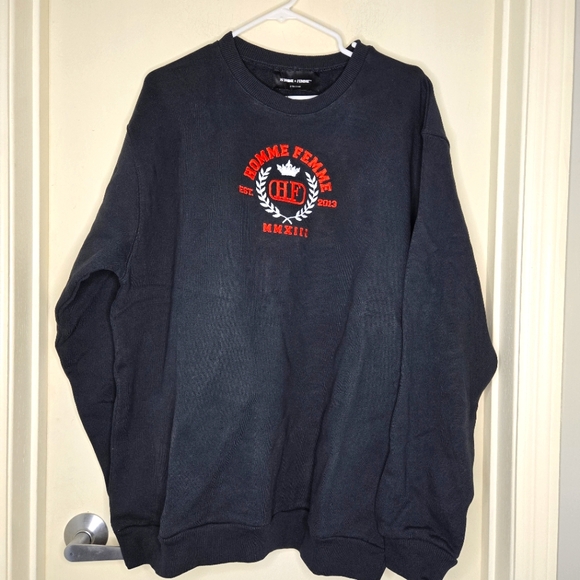 ✨Homme + Femme Sweatshirt - London NWT Size XL - Picture 1 of 5